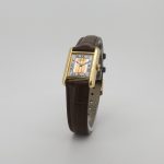 Cartier Tank op leer